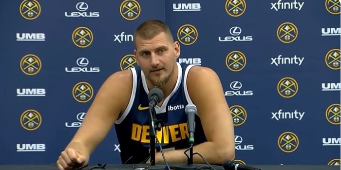 明年是否续约？约基奇：我没在想这件事 我的计划是永远留在掘金